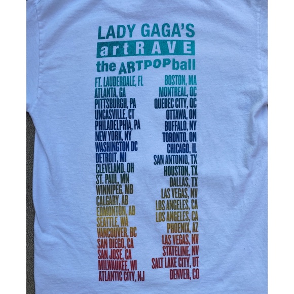 Lady Gaga Concert T-shirt - Picture 8 of 8